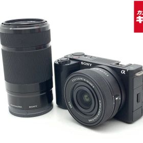 【中古】 【良品】 ソニー VLOGCAM ZV-E10 II ダブルズームレンズキット ブラック [ZV-E10M2X B]
