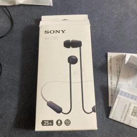 ソニー(SONY) ワイヤレスイヤホン WI-C100:Bluetooth対応