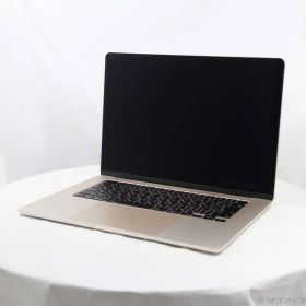 ソフマップ 〔中古品〕 MacBook Air 15.3-inch Early-2024 MRYR3J／A Apple M3 8コアCPU_10コアGPU 8GB SSD256GB スターライト 〔26.3 Tahoe〕【348】
