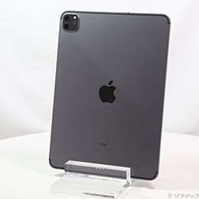 iPad Pro 11インチ 第2世代 256GB スペースグレイ FXE42J／A SIMフリー ［11インチ液晶／A12Z-Bionic］
