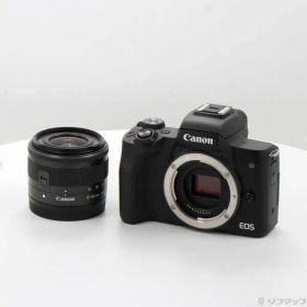 ソフマップ 〔中古品〕 EOS Kiss M EF-M15-45 IS STM レンズキット ブラック【258】