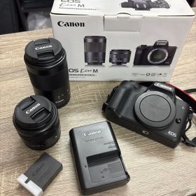 Canon EOS Kiss M ミラーレスカメラセット
