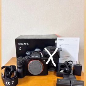SONY α7Ⅱ本体 バッテリーセットシャッター枚数少！