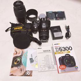 Nikon D5300 ダブルレンズ Wi-Fi接続 ダブルズームキット
