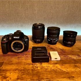【GWセール】Nikon D5300 デジタル一眼レフ カメラ レンズ3点セット