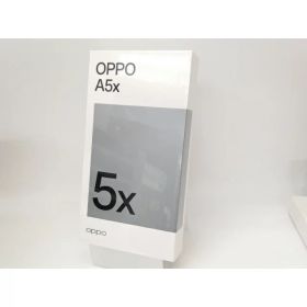【未使用】Oppo 国内版 【SIMフリー】 OPPO A5x 4GB 128GB ホワイト【戸塚】保証期間3ヶ月