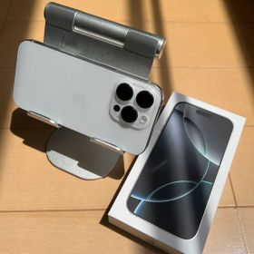 【特別割引あり】美品Apple iPhone 16 Pro ホワイトチタニウム