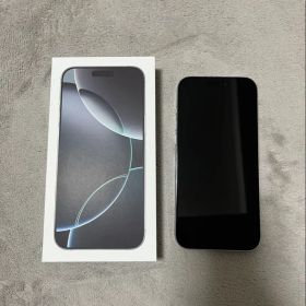 iPhone 16 Pro Max 256 GB ホワイトチタニウム 本体