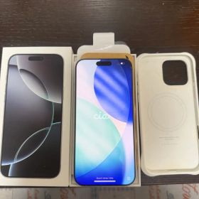 iPhone 16Pro max ホワイトチタニウム SIMフリー