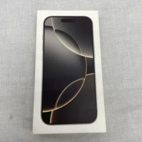 【中古】【SIMﾌﾘｰ】○iPhone 16 Pro 128GB(ﾅﾁｭﾗﾙﾁﾀﾆｳﾑ)[91]