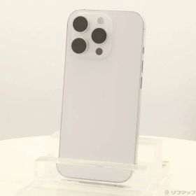 ソフマップ 〔中古品〕 iPhone16 Pro 256GB ホワイトチタニウム MYN13J／A SIMフリー【352】