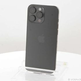 ソフマップ 〔中古品〕 iPhone16 Pro Max 512GB ブラックチタニウム MYWL3J／A SIMフリー【258】
