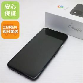 超美品 SoftBank Google Pixel 4a 128GB ジャストブラック スマホ 土日祝発送 即日発送 00000