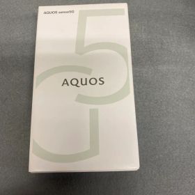 新品未使用 国内版 SIMフリー AQUOS sense 5G 4GB+64GB