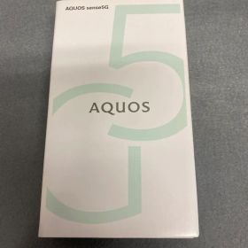 新品未使用 国内版SIMフリー AQUOS sense 5G 4GB+64GB