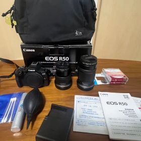 Canon EOS R50 ミラーレス一眼 レンズセット 箱付き 保証書付