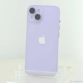 ソフマップ 〔中古品〕 iPhone14 256GB パープル MPW93J／A SIMフリー【262】