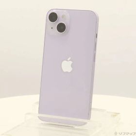ソフマップ 〔中古品〕 iPhone14 128GB パープル MPUY3J／A SIMフリー【258】