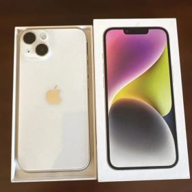 iphone14 本体128G スターライト（白） バッテリー100%