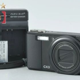 【中古】RICOH リコー CX3 コンパクトデジタルカメラ シャッター回数僅少