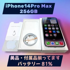 iPhone 14 Pro Max 256GB シルバー 本体 付属品付き