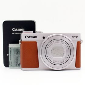 【新品級】CANON PowerShot G9X シルバー#9833(コンパクトデジタルカメラ)