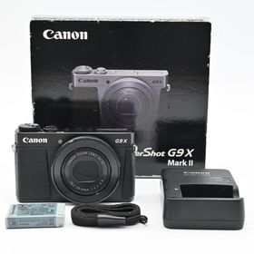Canon PowerShot G9X Mark II ブラック(コンパクトデジタルカメラ)