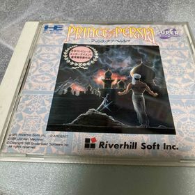 プリンスオブペルシャ PCエンジン ケース割れあり(家庭用ゲームソフト)