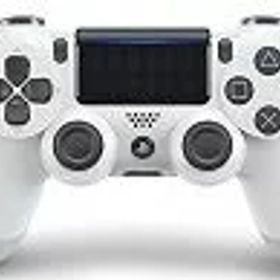 【中古】 ワイヤレスコントローラー（DUALSHOCK 4） グレイシャー・ホワイト／周辺機器