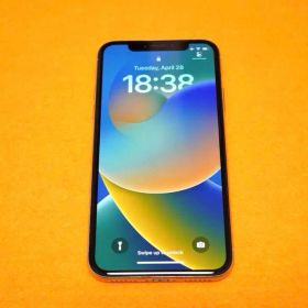 Apple iPhone X 256GB シルバー SIMフリー 100%