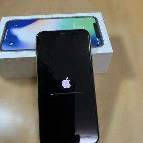 【付属品完備】iPhone X Silver 256GB SIMフリー