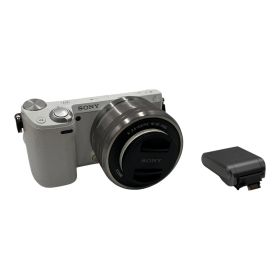 ■SONY NEX-5R ホワイト 16-50 OSS SELP1650 レンズキット フラッシュ付 動作確認済2495040,2495040