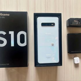 SamsungGalaxy S10 SC-03L プリズムホワイト ロック解除済