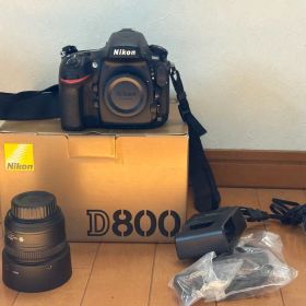 【ショット数7,579枚】Nikon D800 デジタル一眼レフカメラ