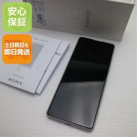 超美品 Xperia 5 IV XQ-CQ44 エクリュホワイト SIMフリー スマホ SONY 即日発送 土日祝発送OK 00000