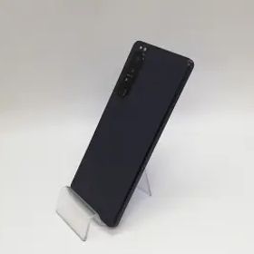 【中古】SONY docomo 【SIMロック解除済み】 Xperia 1 III フロストパープル 12GB 256GB SO-51B【福岡天神】保証期間１ヶ月【ランクC】