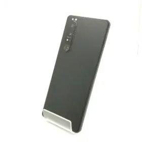 【中古】SONY au 【SIMロック解除済み】 Xperia 1 III フロストブラック 12GB 256GB SOG03【ECセンター】保証期間１ヶ月【ランクB】