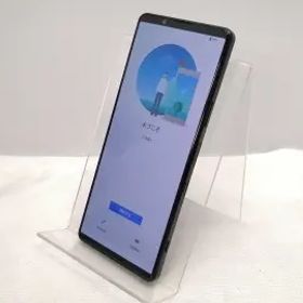 【中古】SONY au 【SIMロック解除済み】 Xperia 1 III フロストブラック 12GB 256GB SOG03【仙台駅東口】保証期間１ヶ月【ランクA】