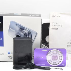 ■ 美品 ■ SONY Cyber-shot DSC-W570 バイオレット