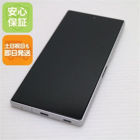 シャープ(SHARP)の新品同様 SIMフリー AQUOS R9 ホワイト スマホ SHARP 即日発送 土日祝発送OK M000(スマートフォン本体)