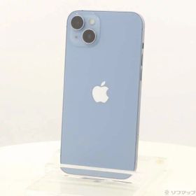【中古】Apple(アップル) iPhone14 Plus 128GB ブルー MQ4H3J／A SIMフリー 【276-ud】