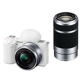ソニー デジタル一眼カメラ VLOGCAM ZV-E10 ダブルズームレンズキット ZV-E10Y-W ホワイト SONY