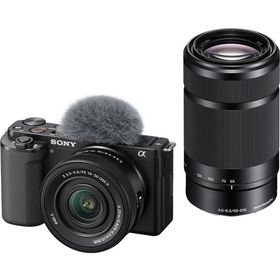 ソニー ZV-E10X B VLOGCAM α Eマウント ダブルズームレンズキット ブラック