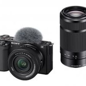 【新品/在庫あり】SONY VLOGCAM ZV-E10X ダブルズームレンズキット ブラック ソニー デジタル一眼カメラ