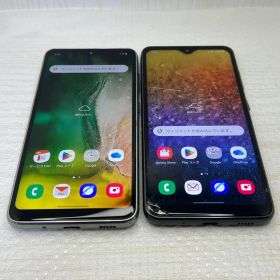 2台セット Galaxy A20 ◆ 3GB/32GB / SC-02M 割れ