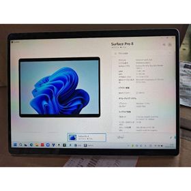 マイクロソフト(Microsoft)のSurface Pro 8 本体 11世代 i5 16GB 128GB 1T可能(タブレット)