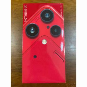 Nothing Phone (3a) Lite red 赤 レッド 限定カラー(スマートフォン本体)
