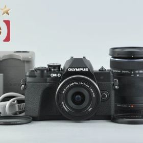 【中古】OLYMPUS オリンパス OM-D E-M10 Mark III EZ ダブルズームキット ブラック シャッター回数僅少