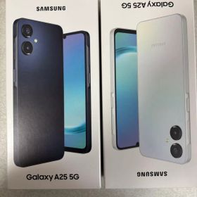 【新品】Samsung Galaxy A25 5G ブラック、ライトブルー計2台