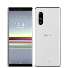 ソニー(SONY)のSO-01M Xperia 5 グレー SIMフリー 本体 ドコモ スマホ ソニー エクスぺリア 【送料無料】 so01mgy7mtm(スマートフォン本体)